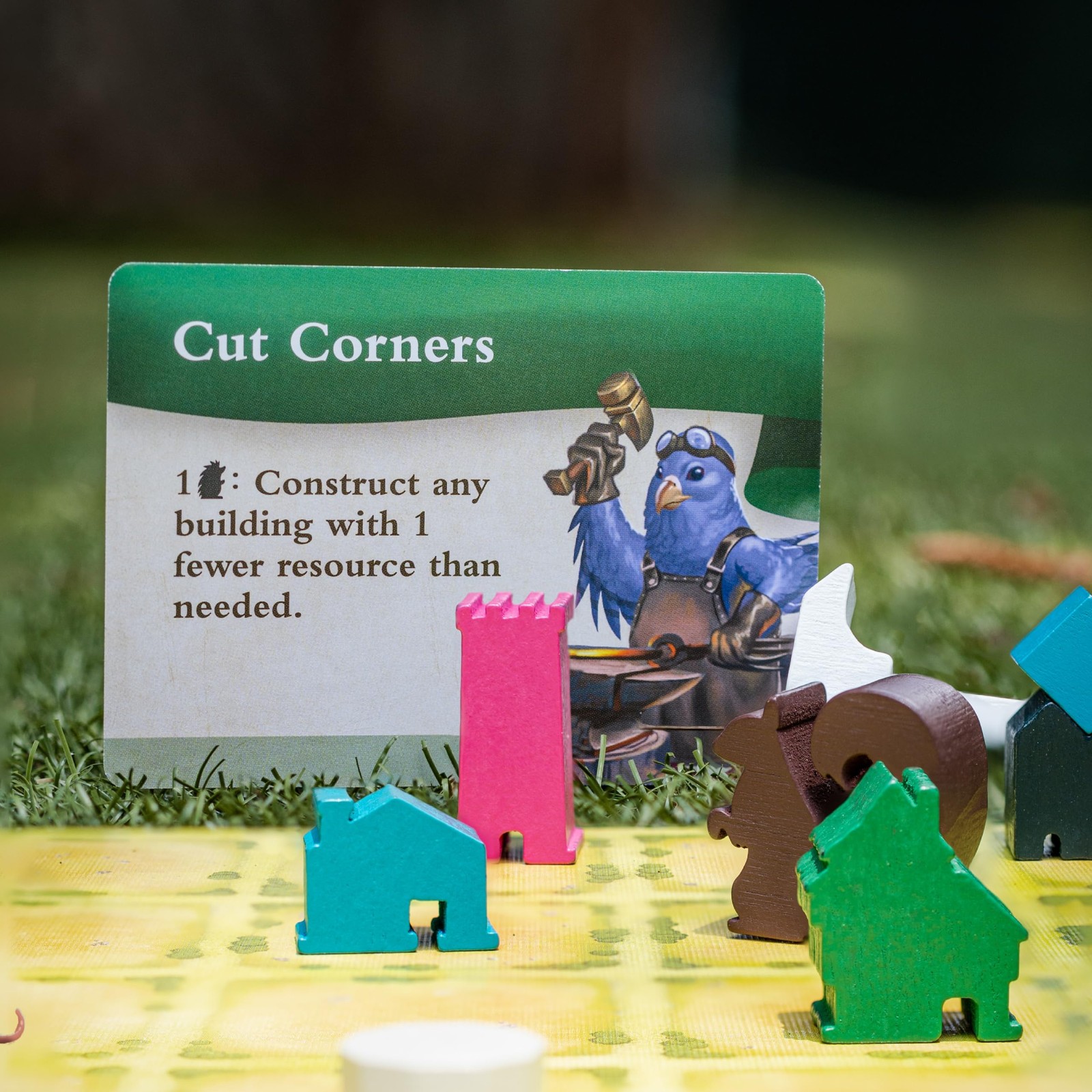 AEG Tiny Towns: Villagers Expansion | Talented Creatures Have Medium, Brown