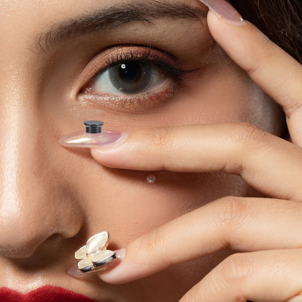 10 Pcs Nail Art Jewelry Bearing High- Mini Rotating