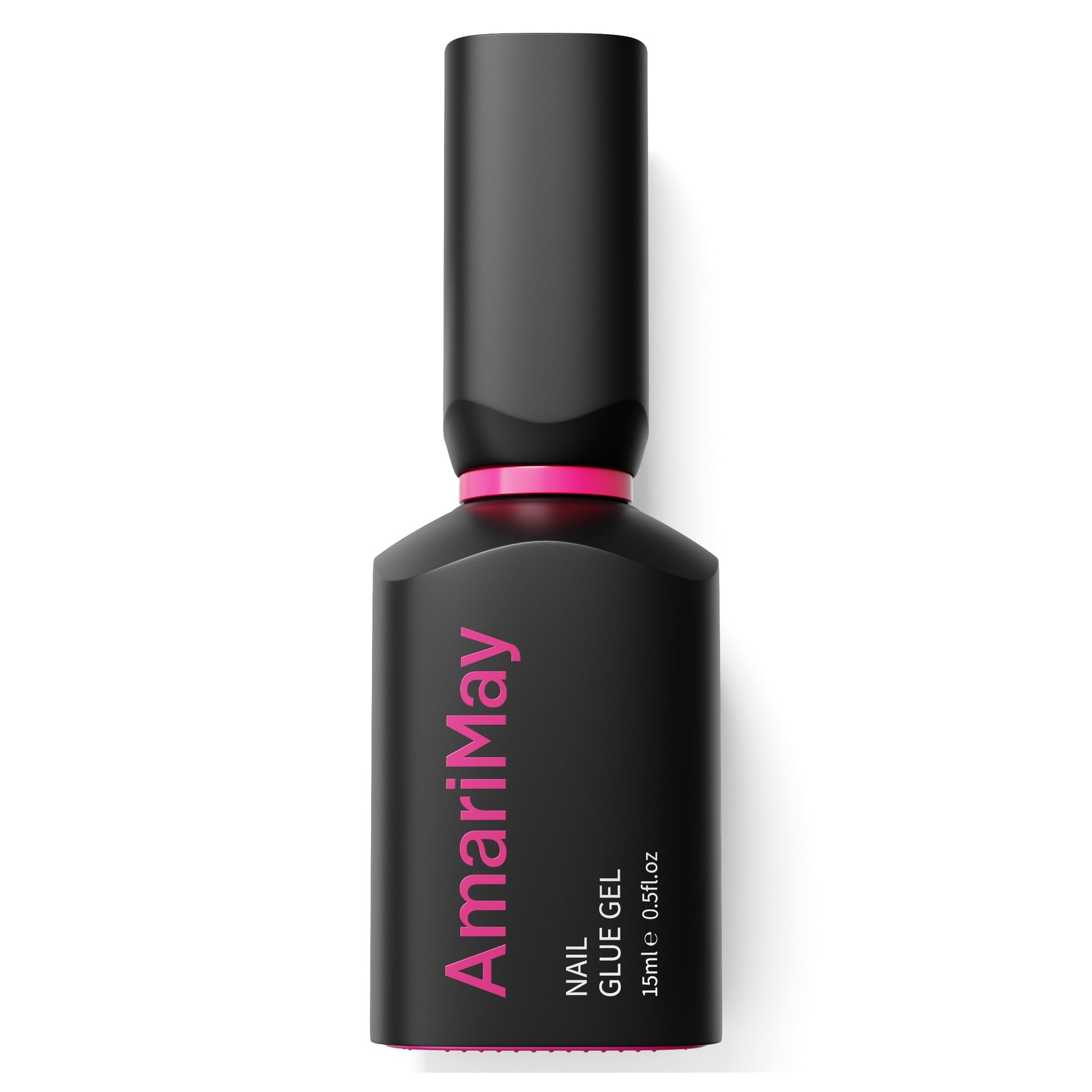 Nail Glue Gel, 15ml, Strong Hold 2 in 1 Nail Gel Glue and Base Coat for Press…
