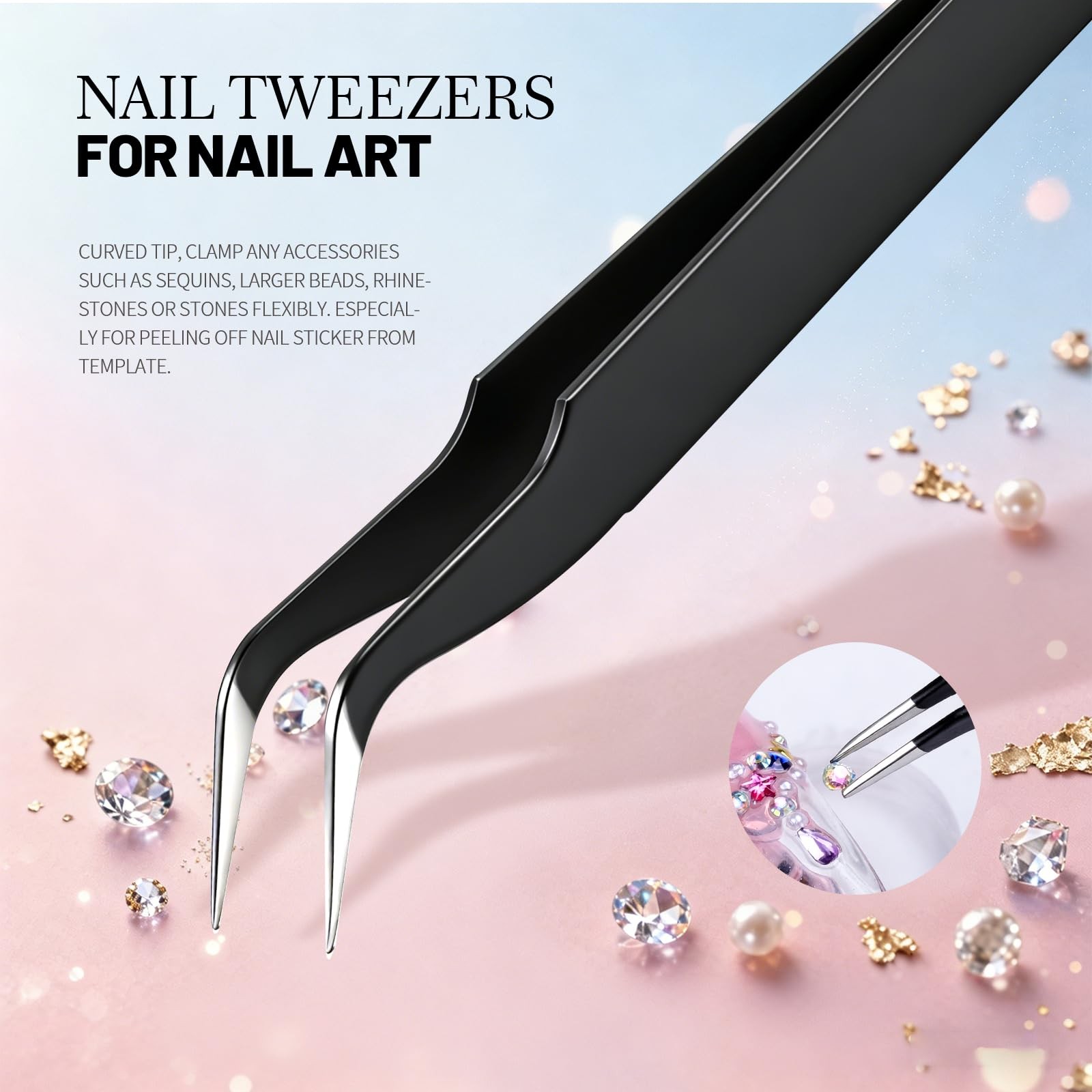 Nail Art Tools, Nail Art Brushes With Nail Stand, Nail Design Tools, Nail Bru…