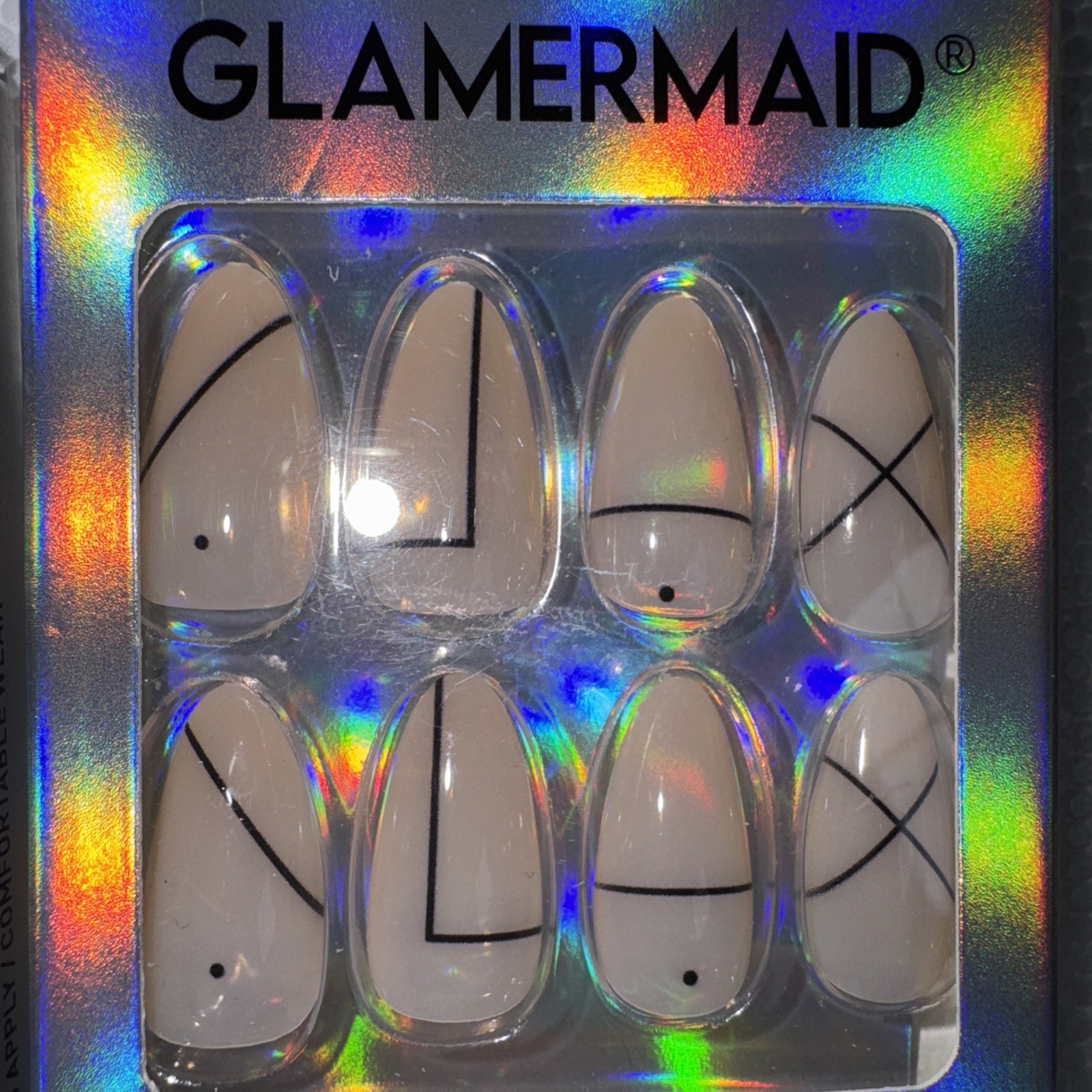 Glamermaid Press-On Nails Beautiful Assortment (Lot Of 4) Bulk Buy | 24 Pcs/1 PK