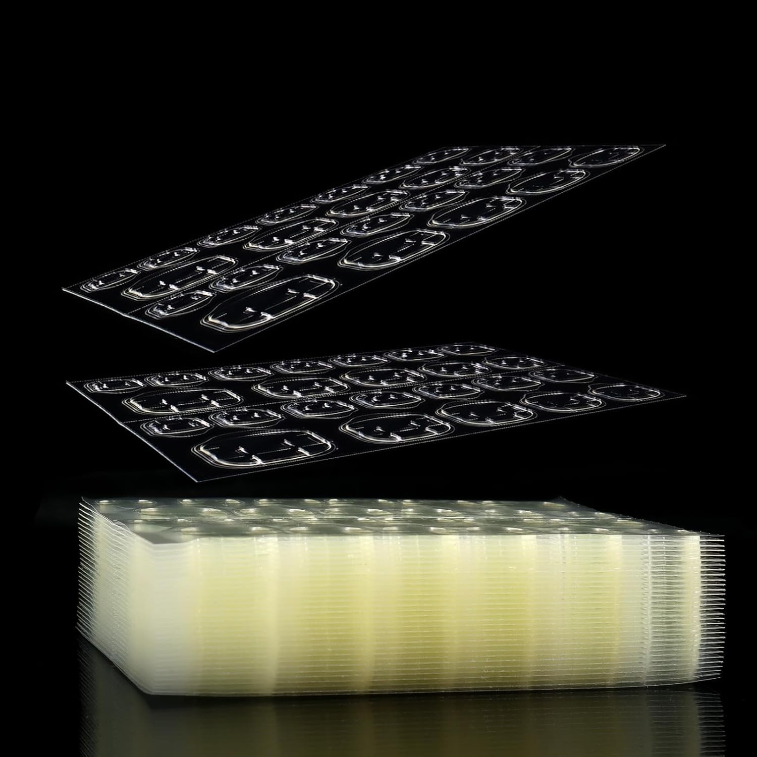 High Viscosity Adhesive Tabs – 720 Pcs for Acrylic Fake Nails & Easy Removal