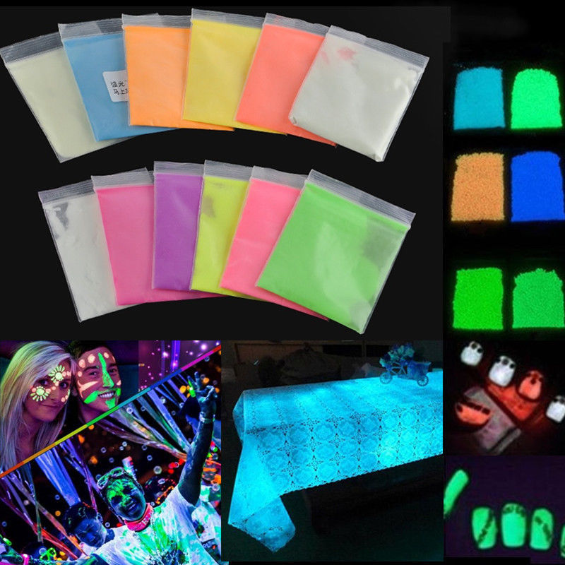 Fluorescent Super Bright Glow-in-the-Dark Powder Glow Pigment