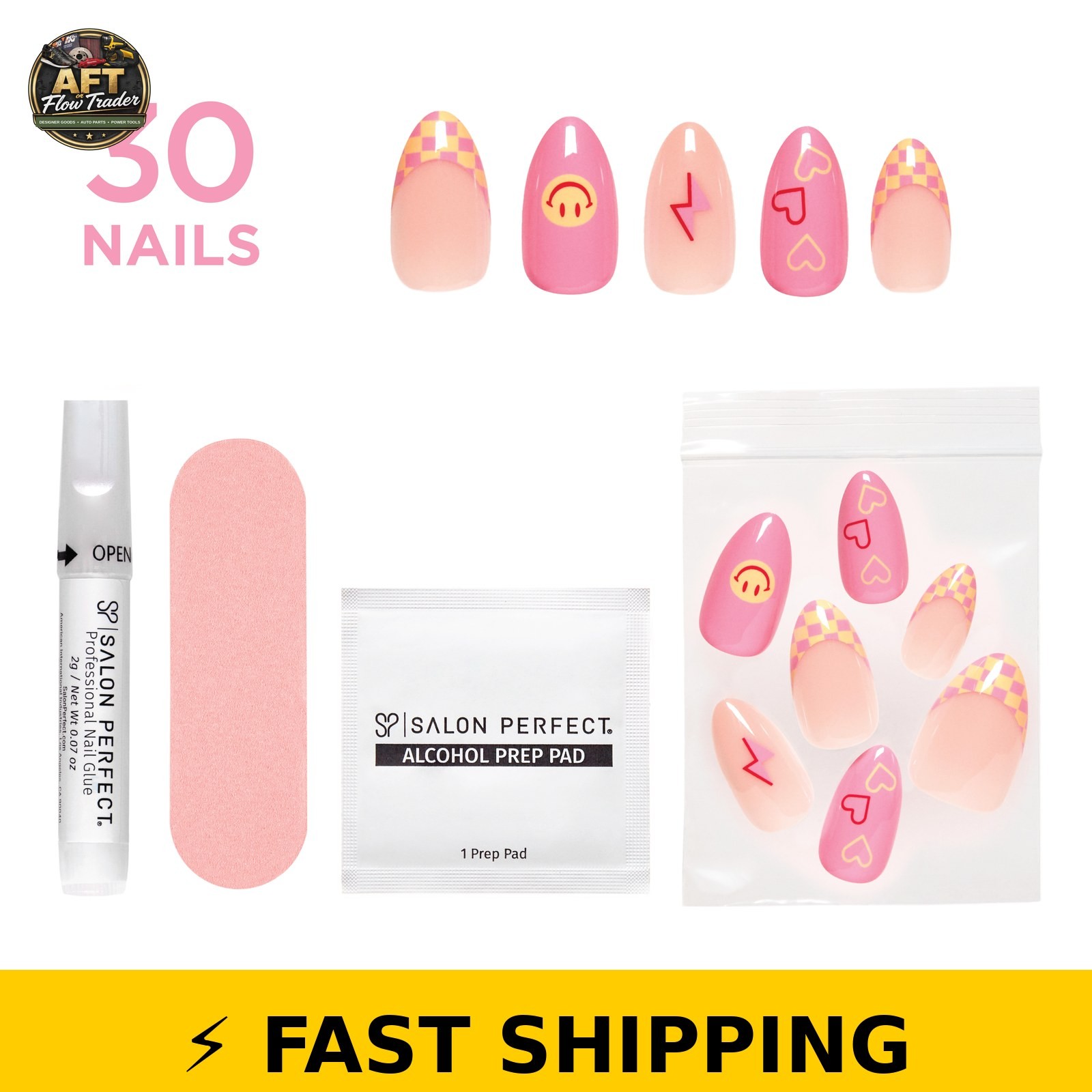 Salon Perfect Press On Nails 337 Modern Nostalgia