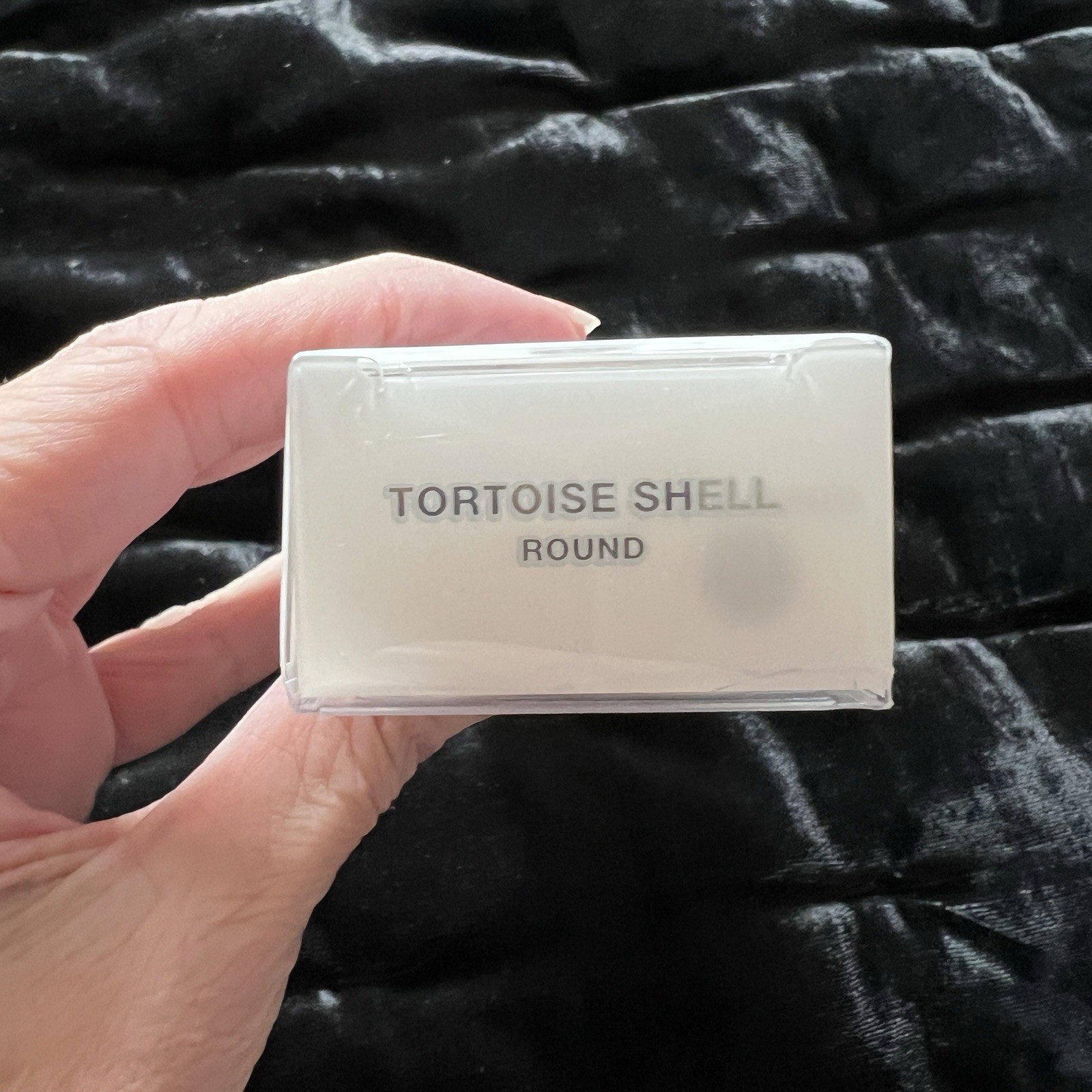 🍎 Static Nails Tortoise Shell Round Reusable Pop-On Nails New in Box 💋