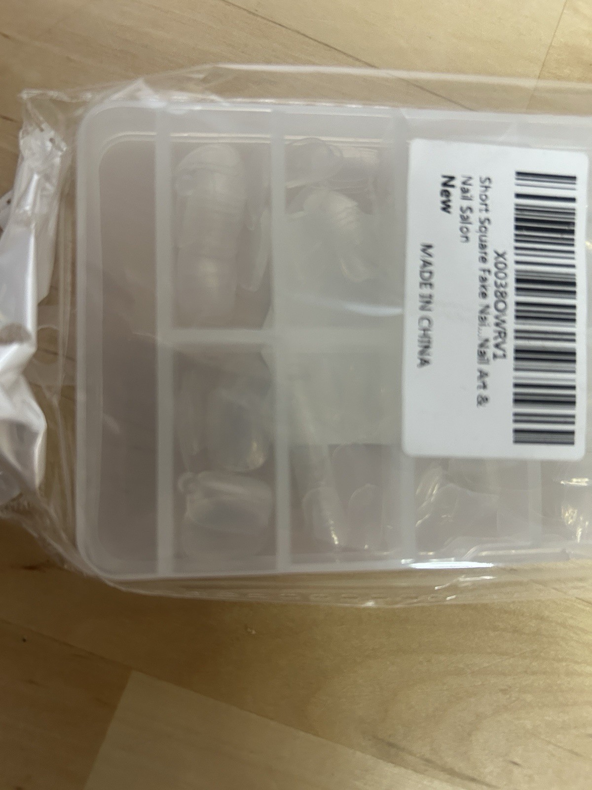 2 Boxes of Krofaue Short Square False Nails