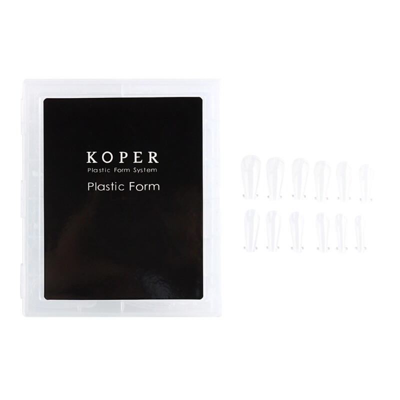 Nail Dual Forms for Poly Nail-Gel Clear Nail Mold for Builder Nail Gel-Extension