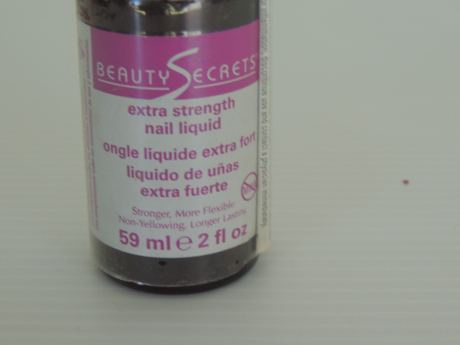 BEAUTY Secret Professional EXTRA STRENGT NAIL Liquid 2 oz BOTTLE NEW SEALED