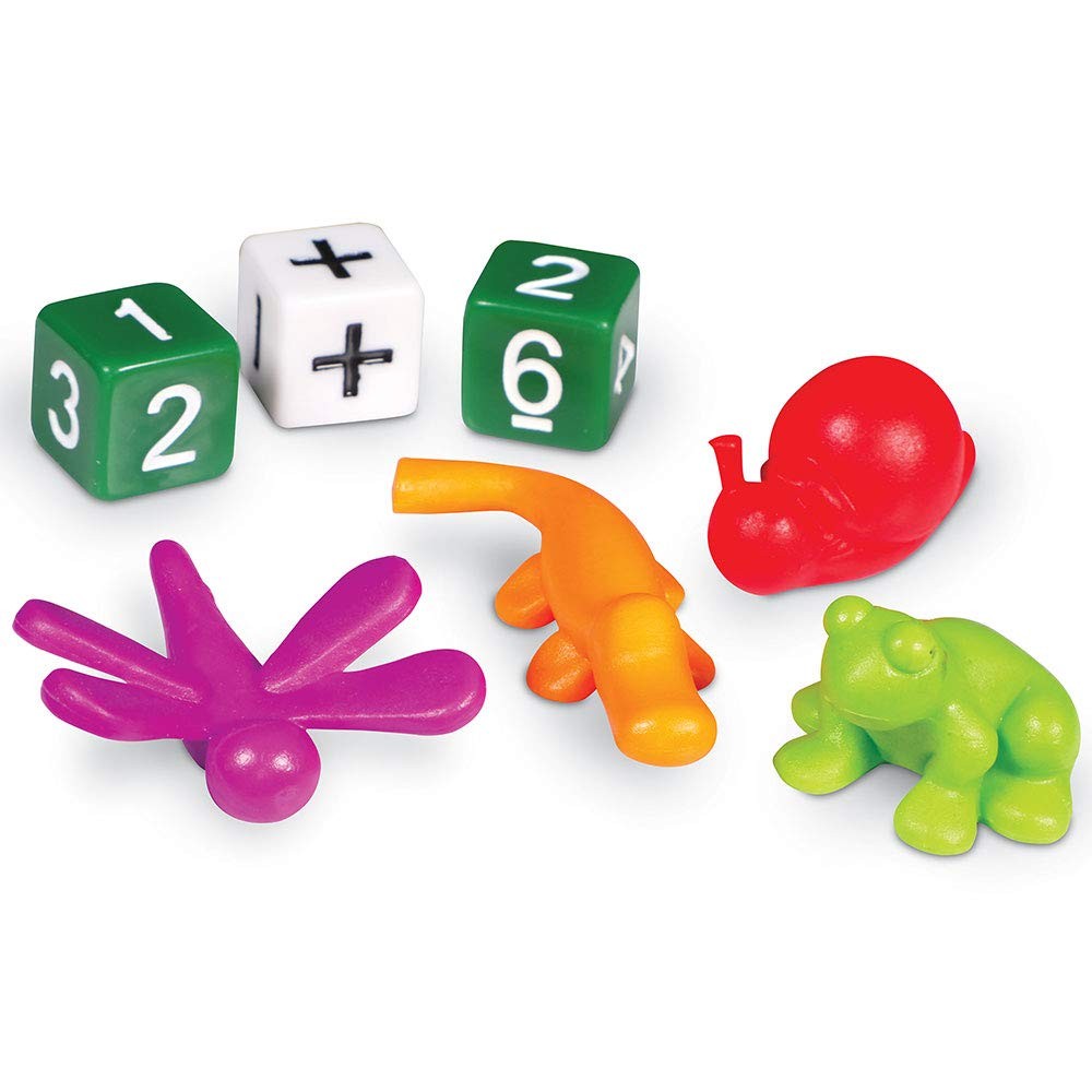 Learning Resources Sum Swamp 10 inches X 10 X 1.5 inches, Multi-color