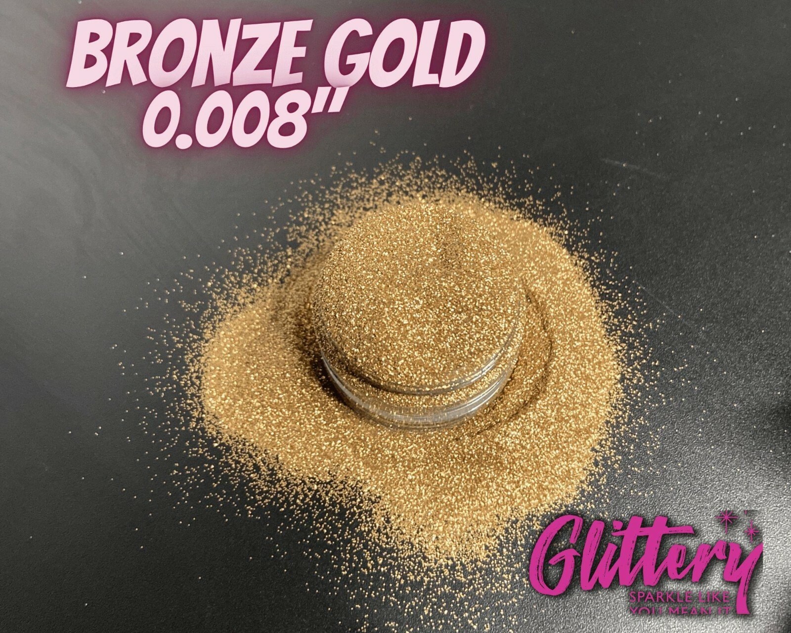 Bronze Gold Plastic Free Glitter | Biodegradable glitter | Cosmetic Grade Glitte