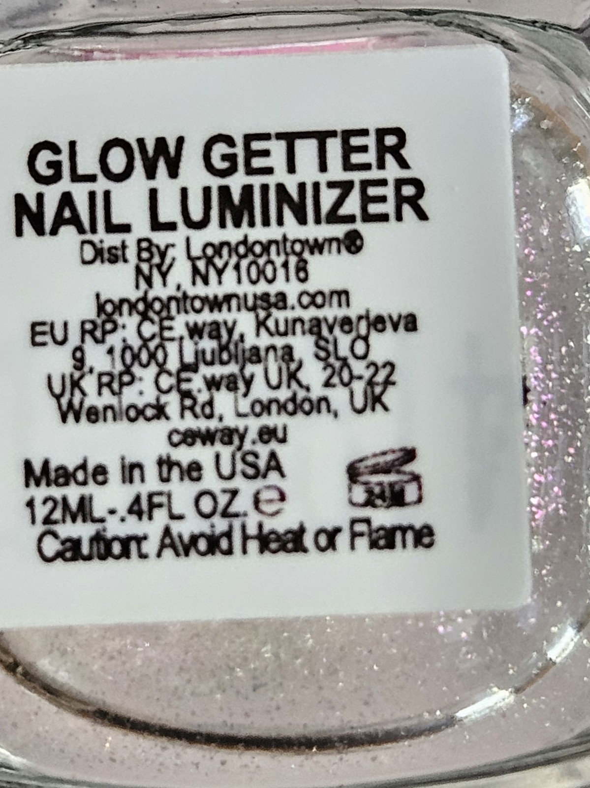 lakur by LONDONTOWN Glow Getter Nail Luminizer~ NEW .4 fl oz