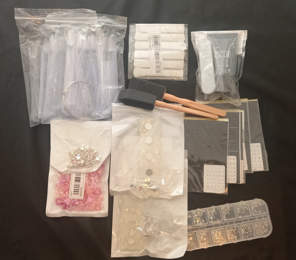 Rhinestone Nail Glue Art Set