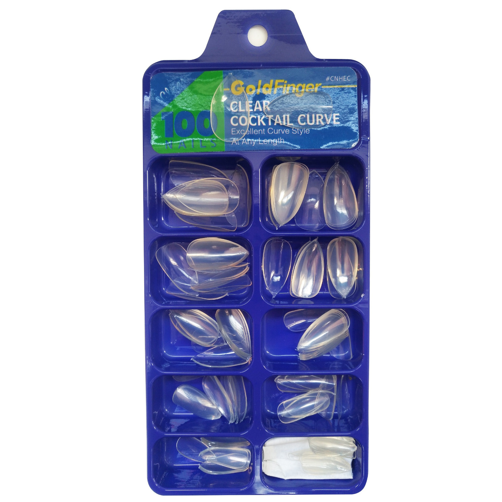 Short Stiletto Nail Tips 100pcs Full Cover False Nails French Fake Nails