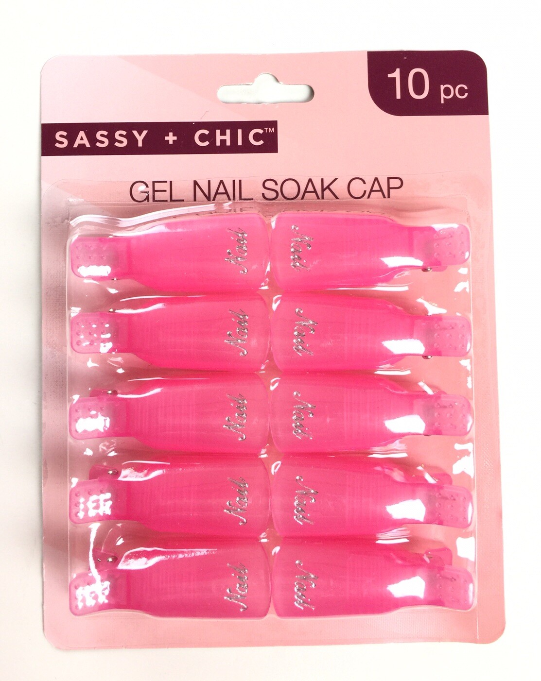 Gel Soak-Off Nail Caps For Manicure Pedicure Gently Remove Gel Glitter & Polish