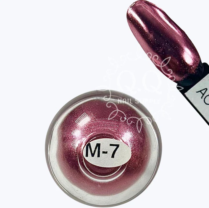 Aora Metal Chrome Powder M-7 Magenta 1g