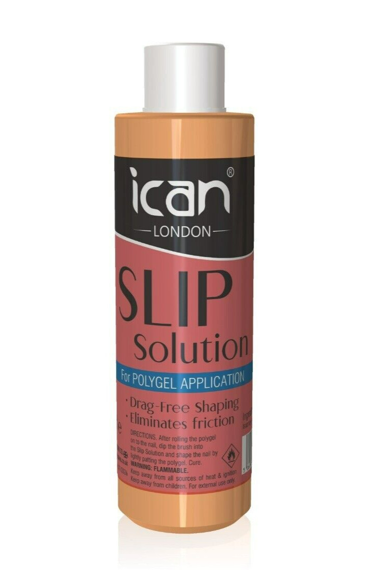 ican London Anti Stick Slip Solution Removing Sticky Layer of Gel&Cleaning 250ML