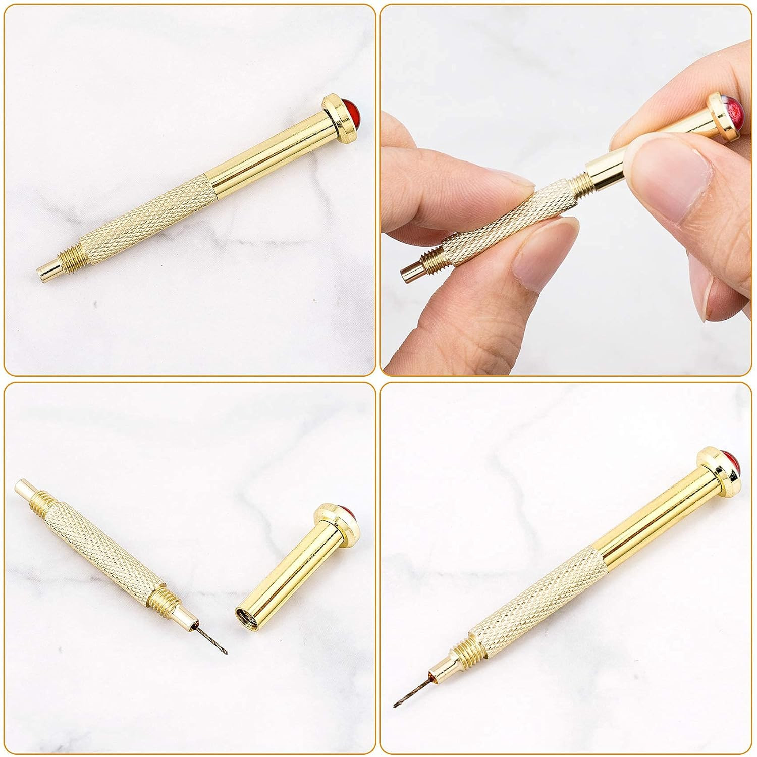 71 PCS Dangle Nail Art Charms, Nail Jewelry Rings with Nail Piercing Tool Art