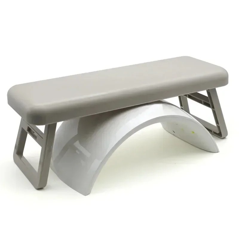 Folding Nail Hand Manicure Rest Arm Stand Pillow Cushion Holder Table Desk Armre