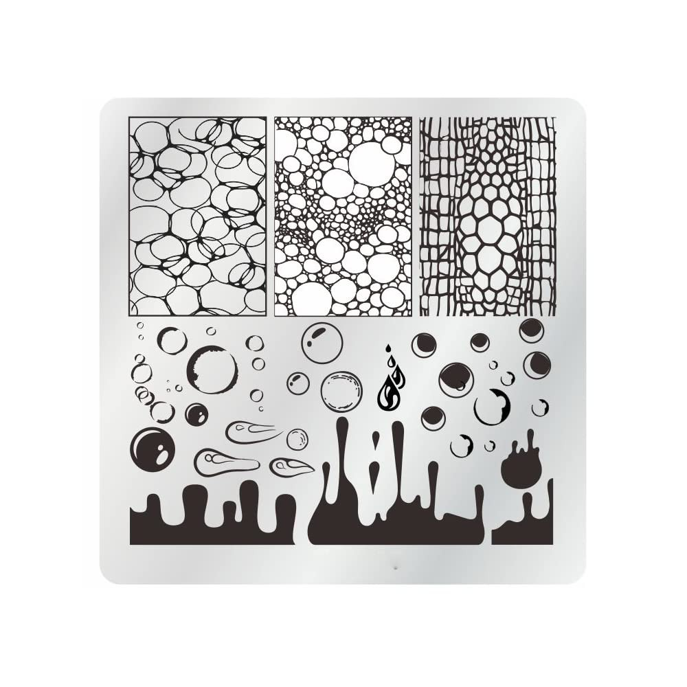 Nail Stamping Plates Set 12Pcs Nail Plates 1 Nail Art Stamper 1Scraper 1Storage