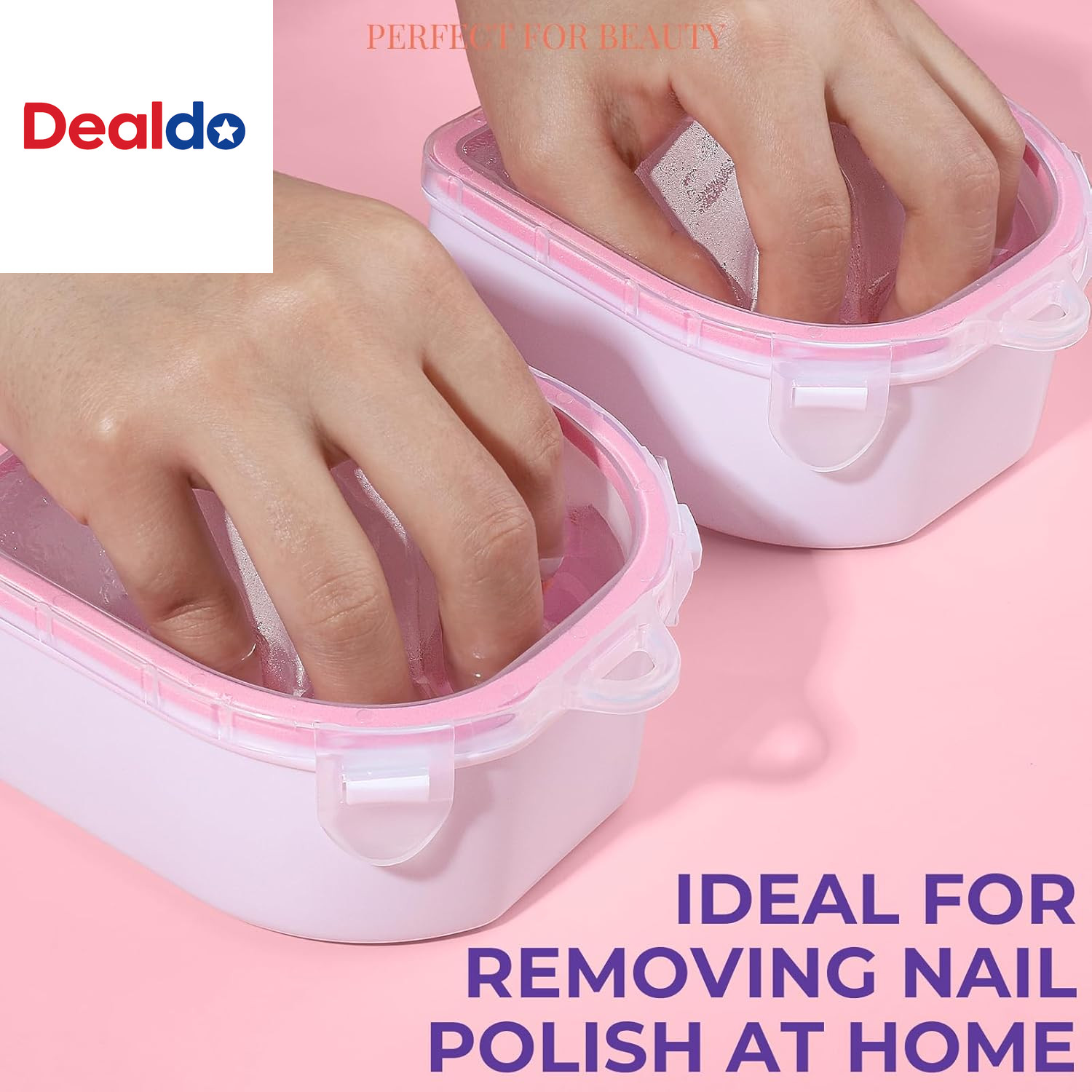 10Pcs Nail Soaking Bowl Kit 2 Soak off Bowl Nail Soaking Bowl Acetone Proof Soak
