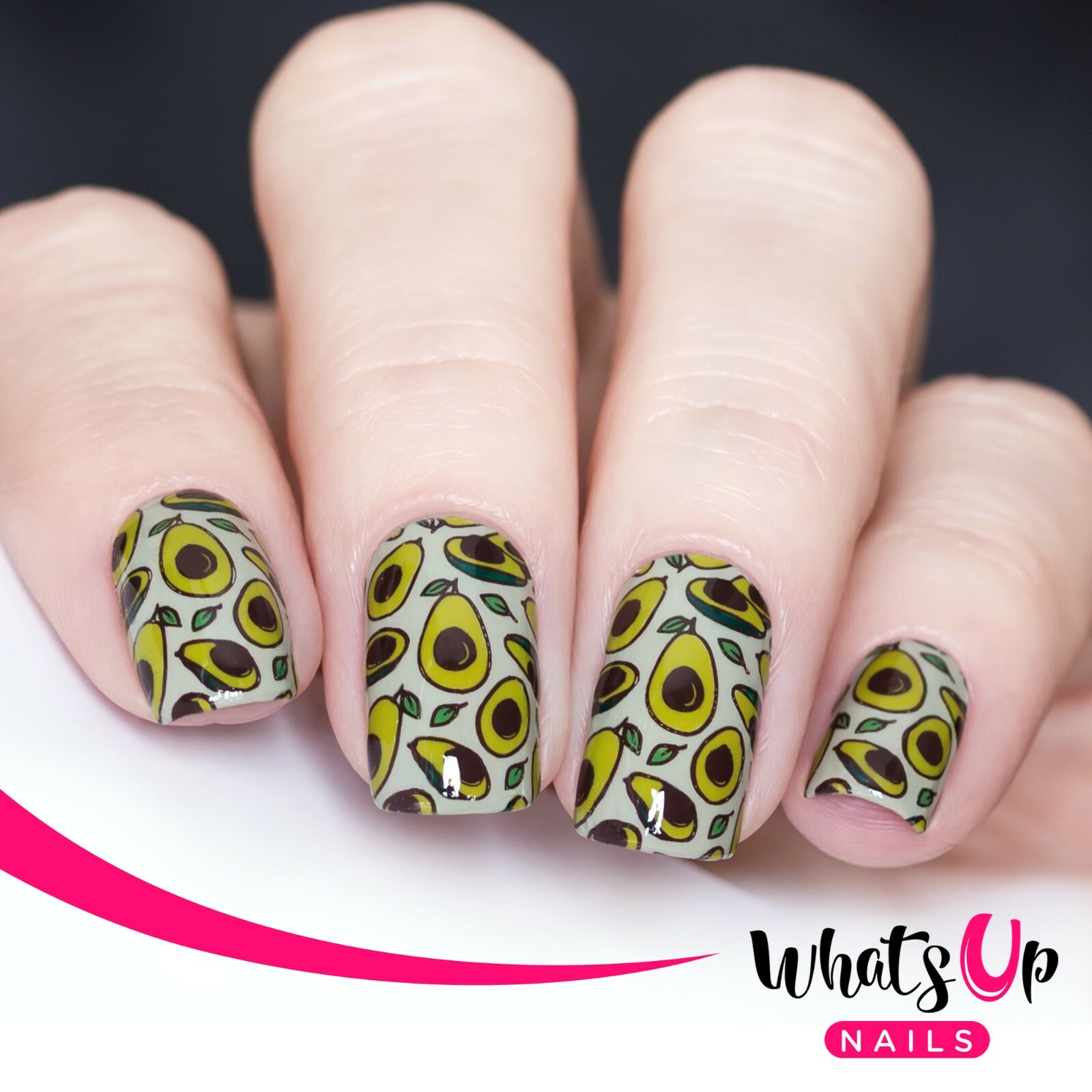 B064 Wakey Wakey, Eggs and Bakey Stamping Plate For Stamped Nail Art Design
