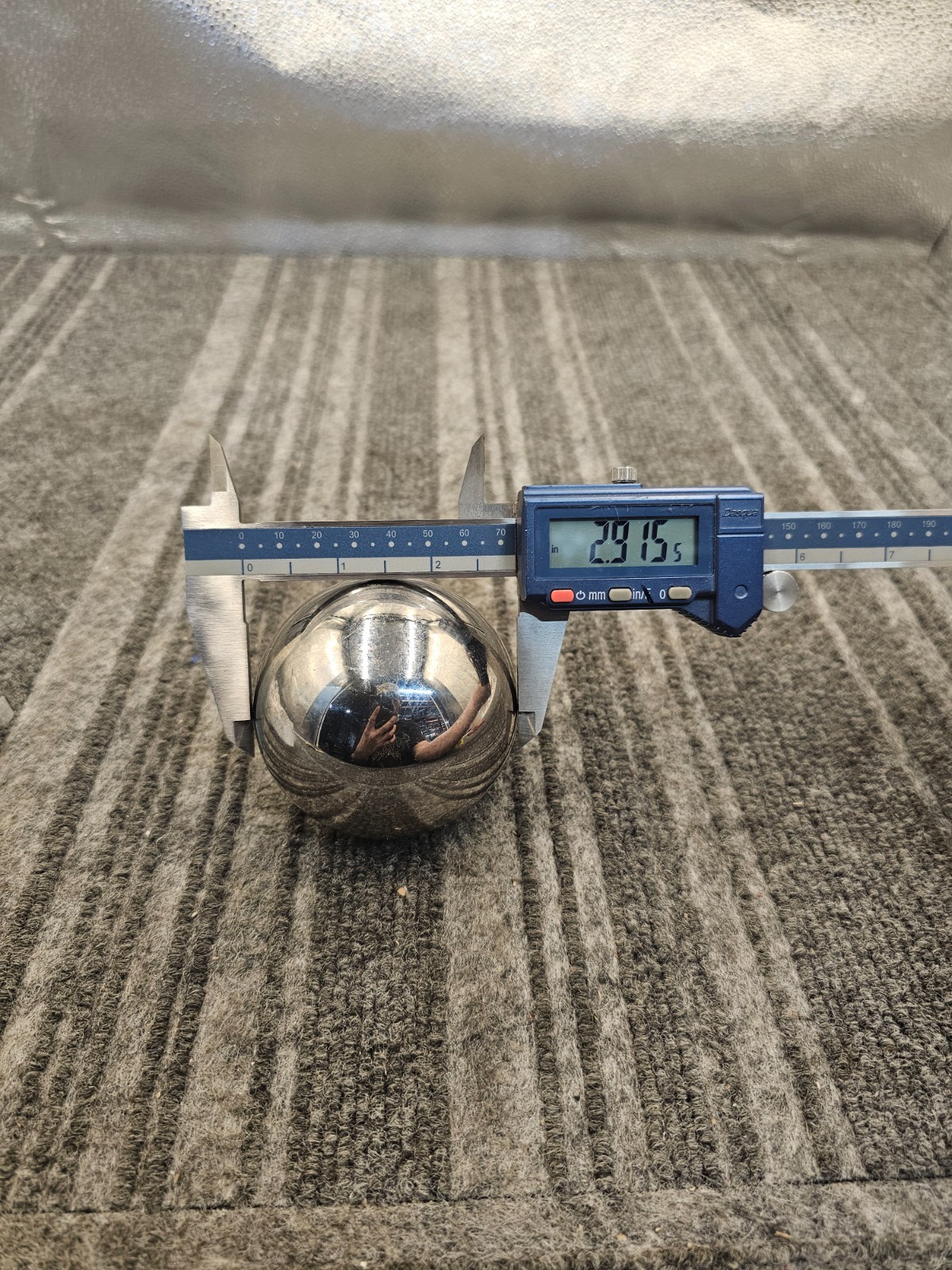BC Precision 3” Chrome Steel Ball Bearing Superior Roundness, Smooth