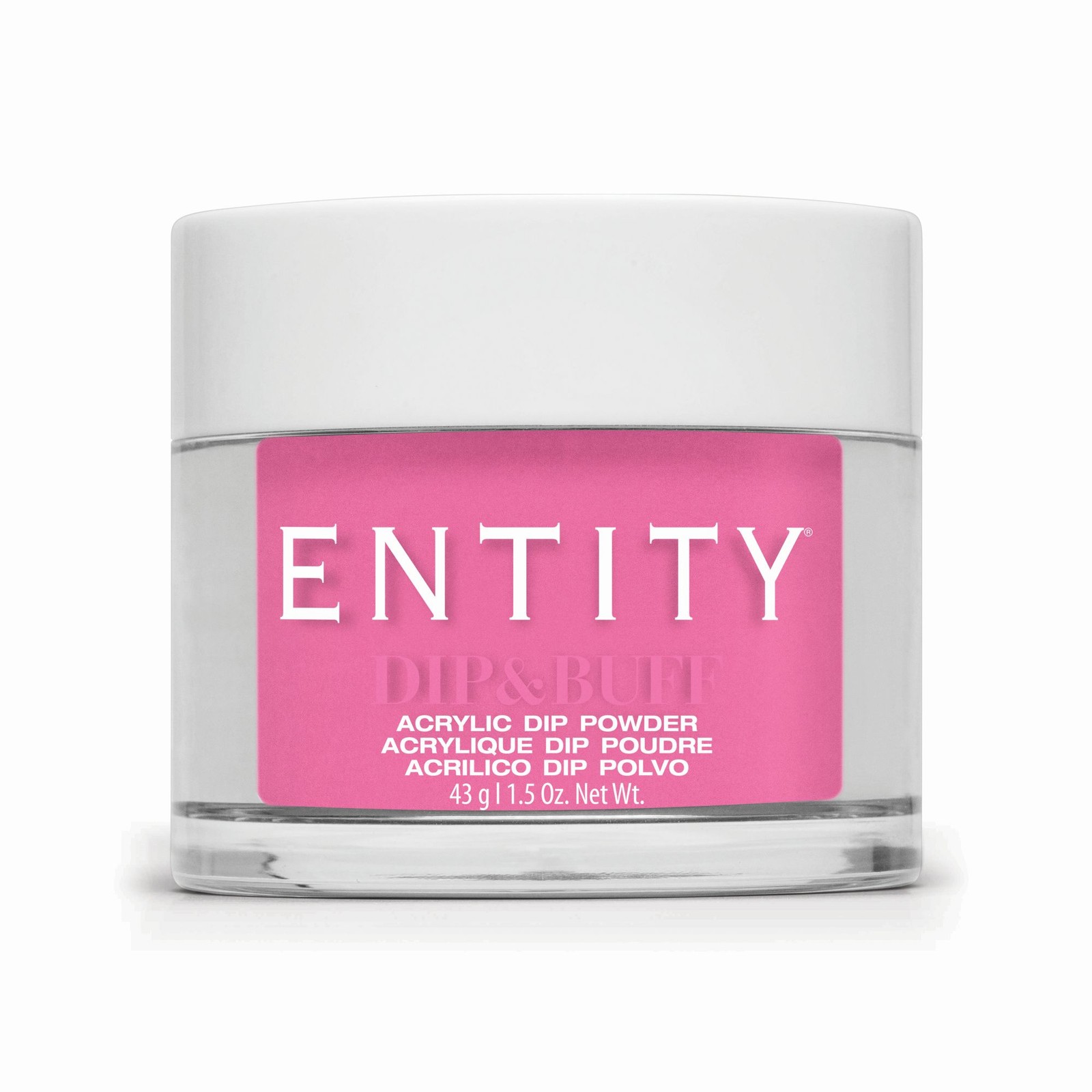 Entity Dip & Buff, “Sweet Chic”, Bright Pink Creme , 43 g | 1.5 Oz. – 5301624