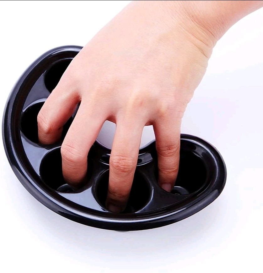 2 Pcs Nail Soaking Hand Bowl Manicure Soak Off Finger Bowl Separate Nail Gel Re