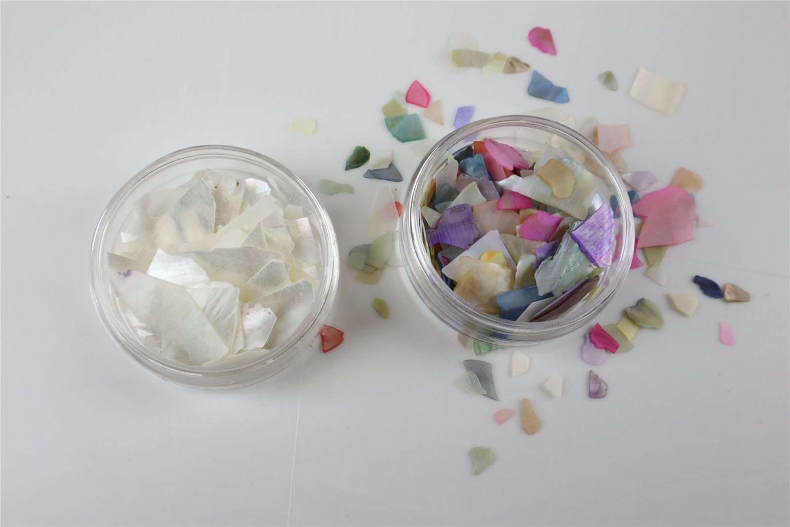 Crushed Shell Fragments Pieces for Nails & Crafts Abalone Glitter Pieces