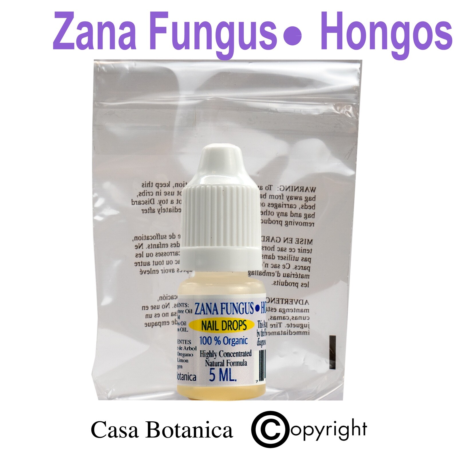 1pcs Zana Fungus NAIL / Zana Hongos Uñas