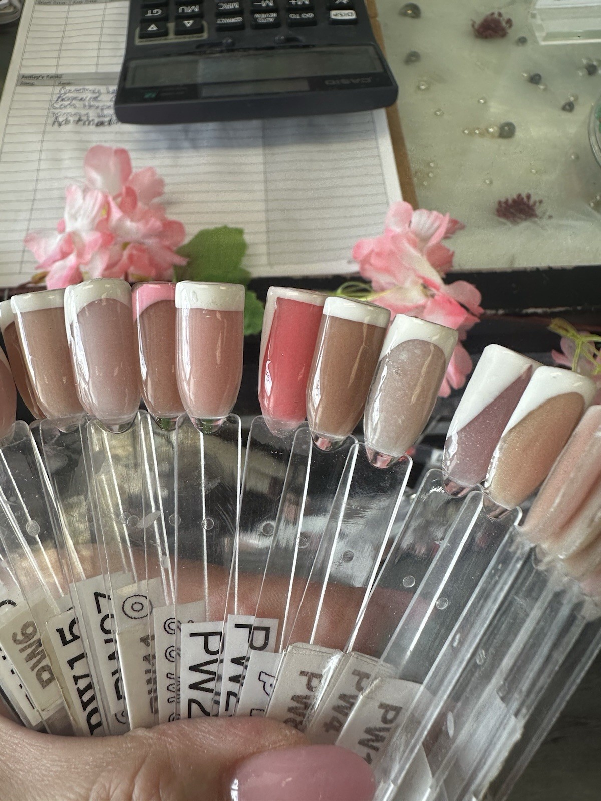 4oz powder acrylic cover nude pink and natural pink for French or where alone