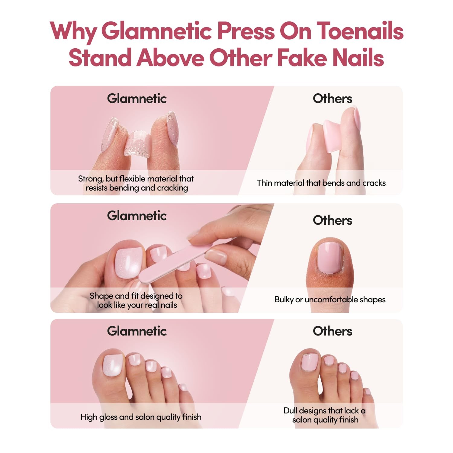 Press On Toenails Natural Fake Nails | Saturated Emerald Glossy Press On Toe…