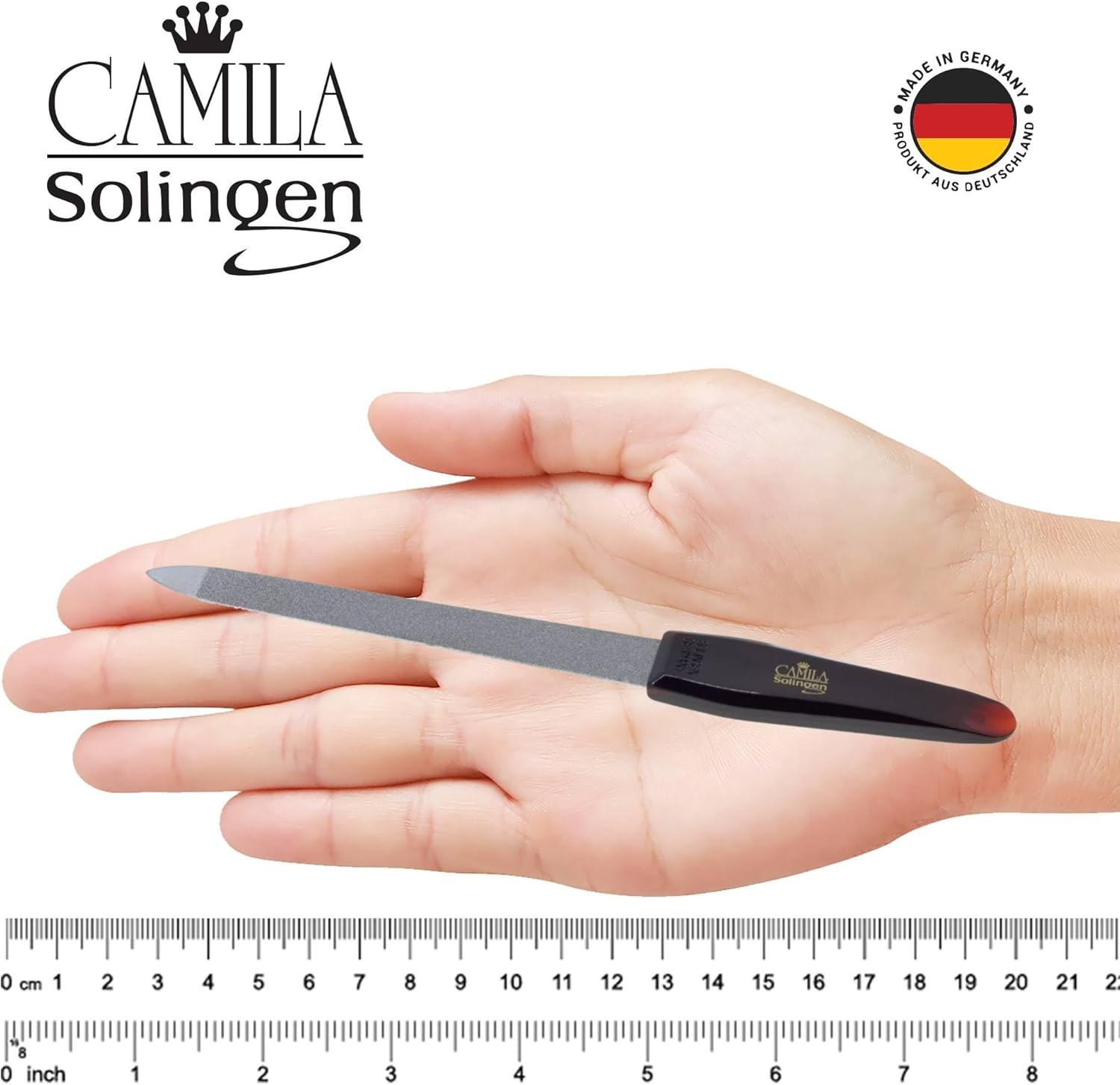 CS16 Sapphire Metal Nail File for Natural Nails Finrnail and Toenail