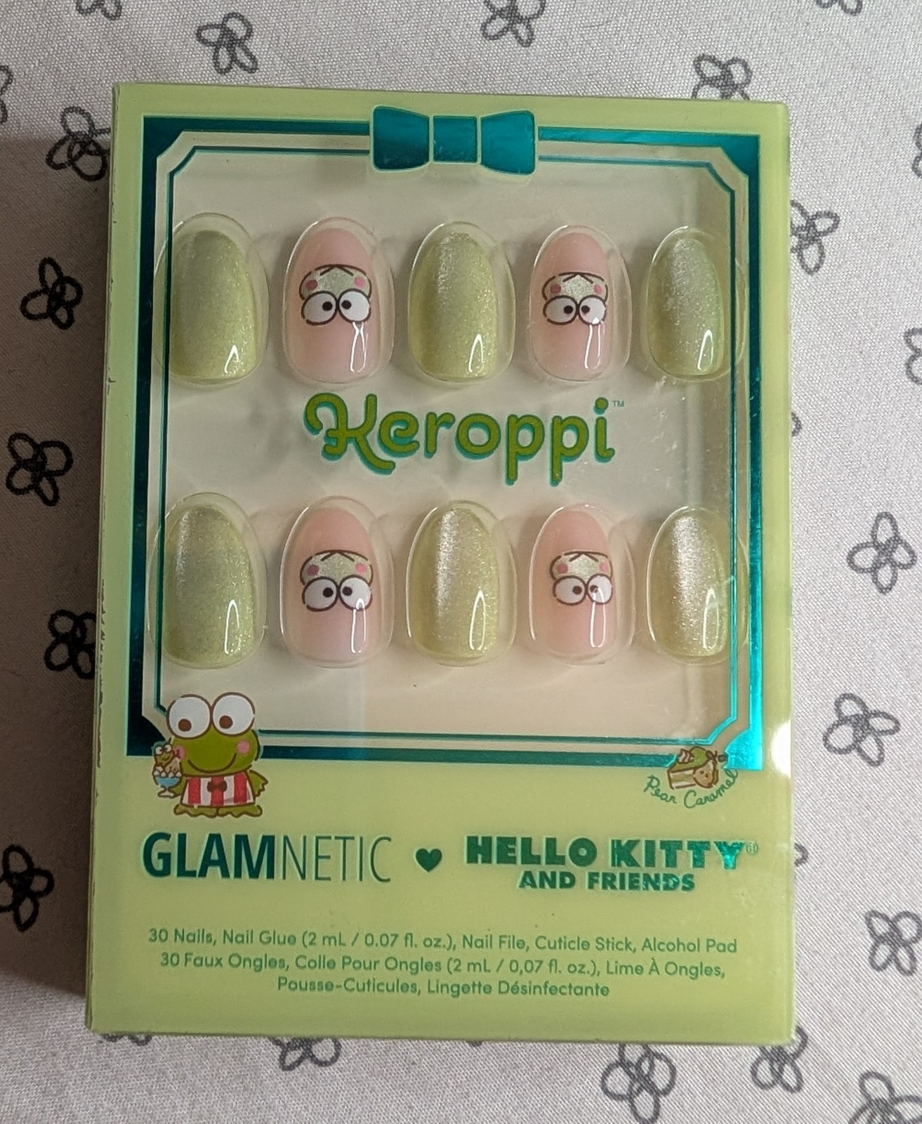 Glamnetic Press On Nails Kuromi And Keroppi Hello Kitty And Friends NIB GWP