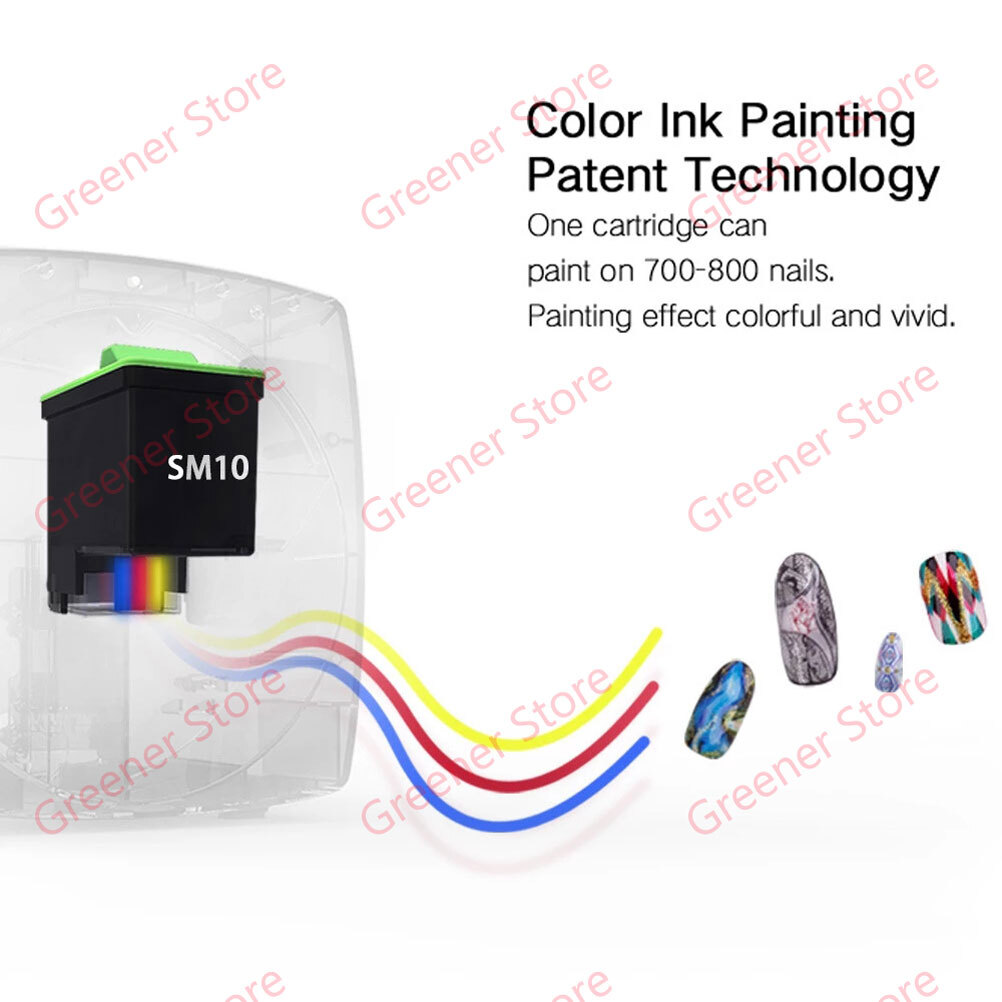 Smart 3D Professional Nail Printer Mobile App Nail Art Machine Salon Home DIY