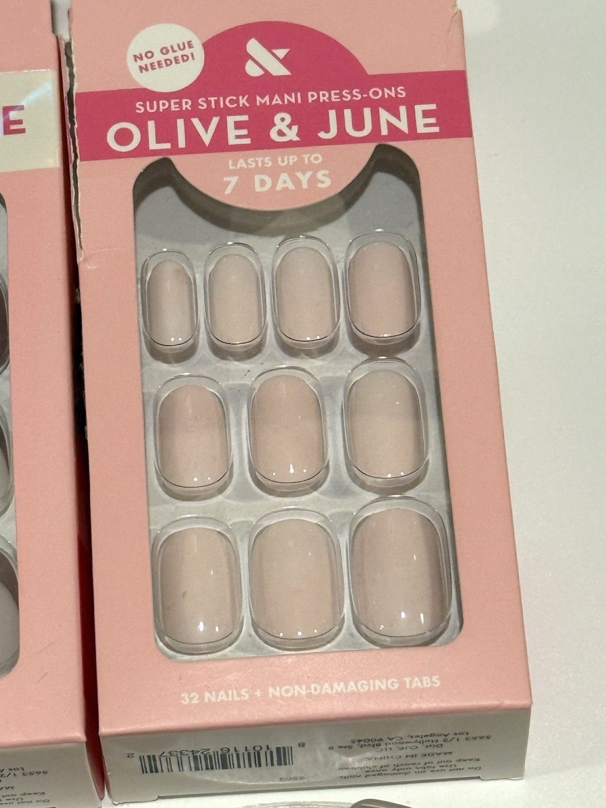 Olive and June Press-On Nails The Instant Mani Super Stick Short Extra Short X5