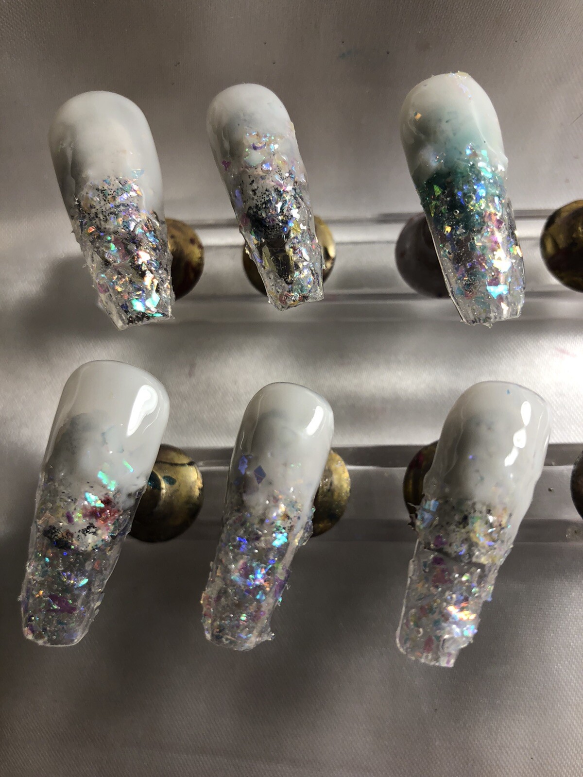 Z NAILZ! Gorgeous set of Handmade Z CLAWZ! Custom Alligator Press On Nails