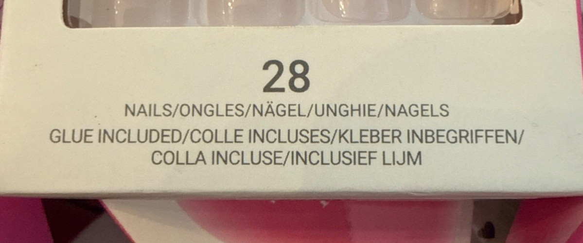 NEW WITH GLUE KISS Voguish Fantasy Gel Fantasy Dream Dust Press On Nails