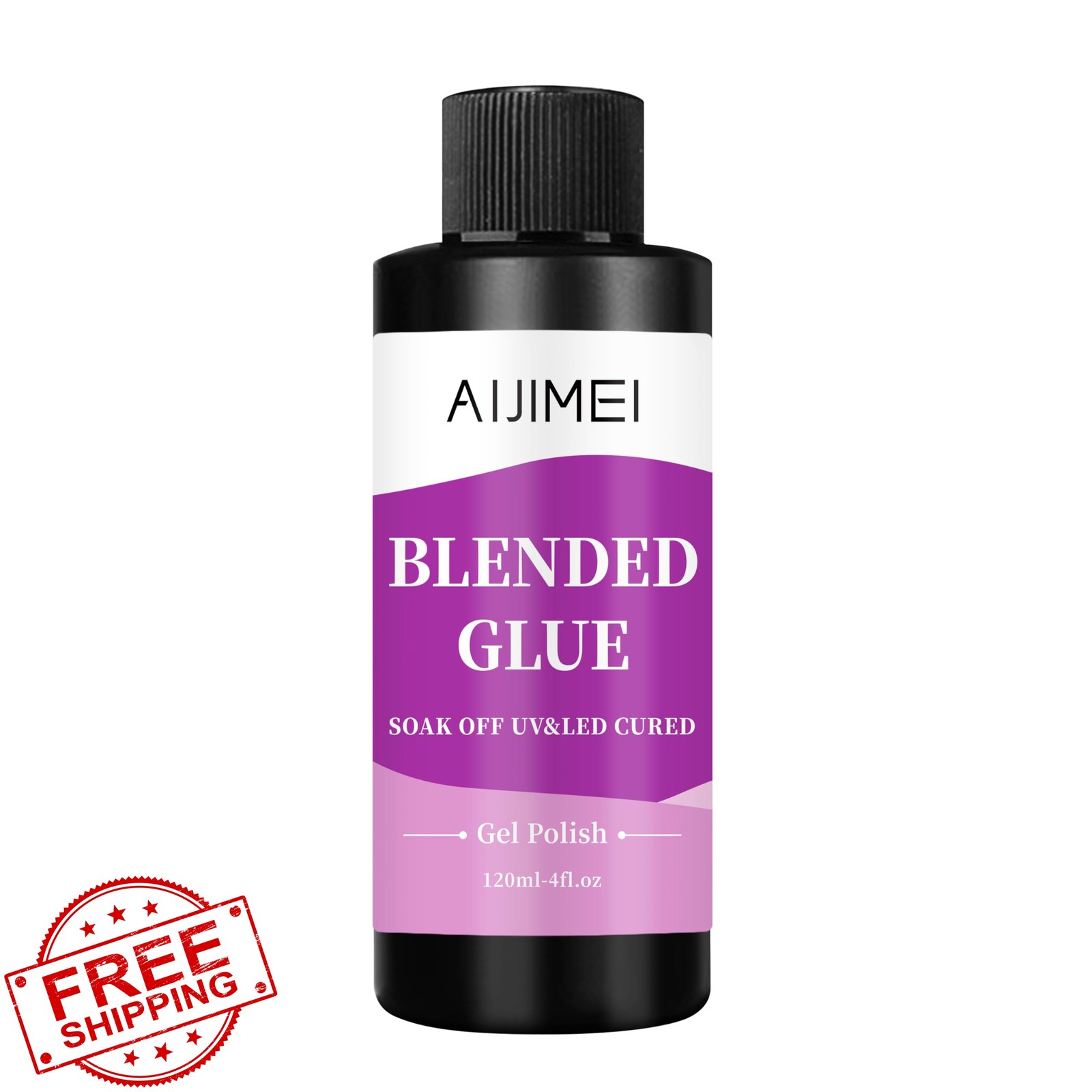 AIJIMEI 4 Fl Oz Clear Nail Blending Glue