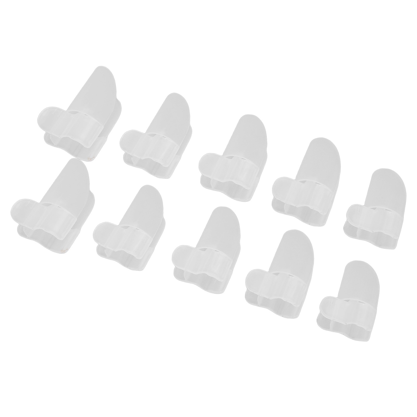 10 Nail Polish Protector Multi Sizes DIY Manicure Covers Easy To Use