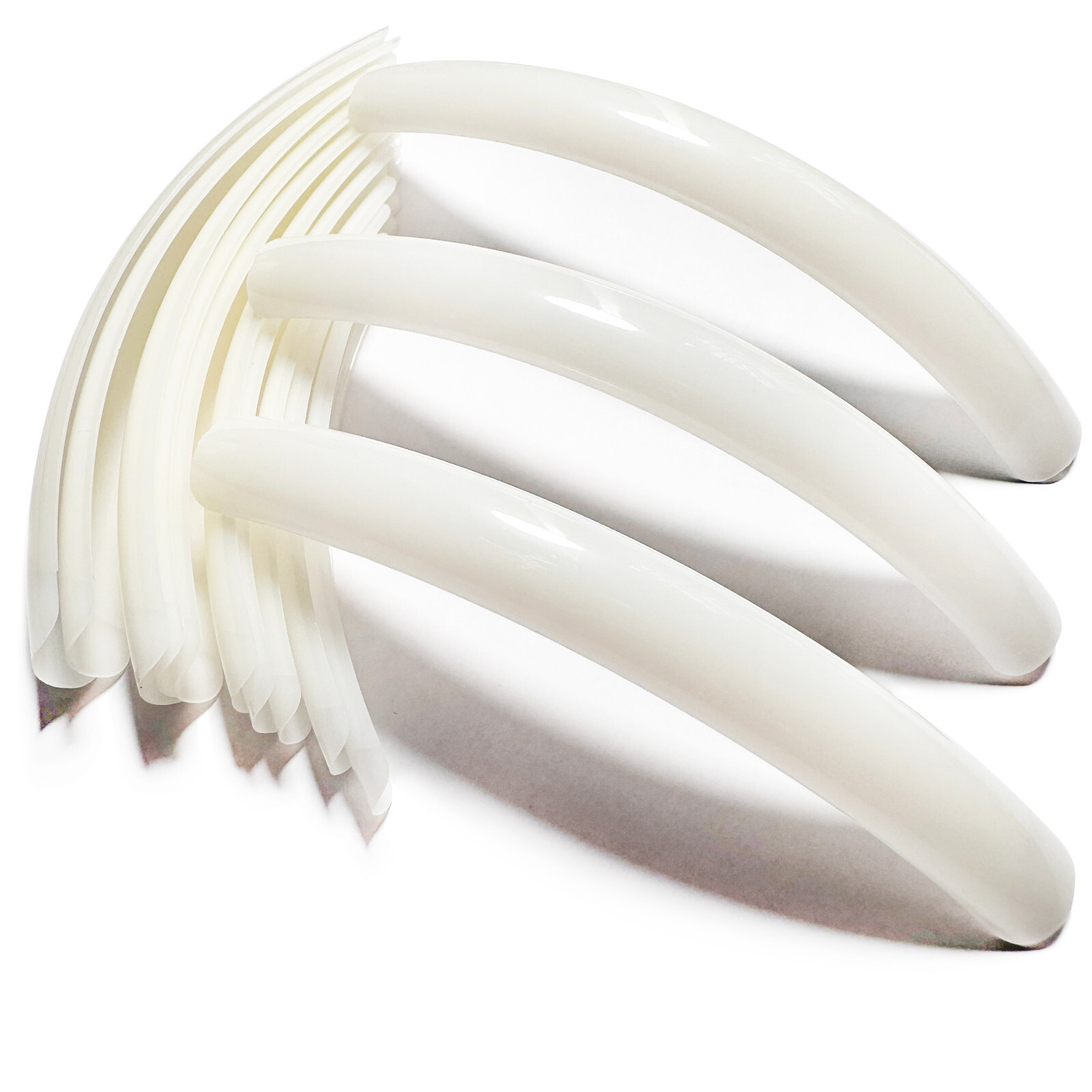 20Pcs Long Competition-Curve False Nails Professional Extreme Long Nail Tips