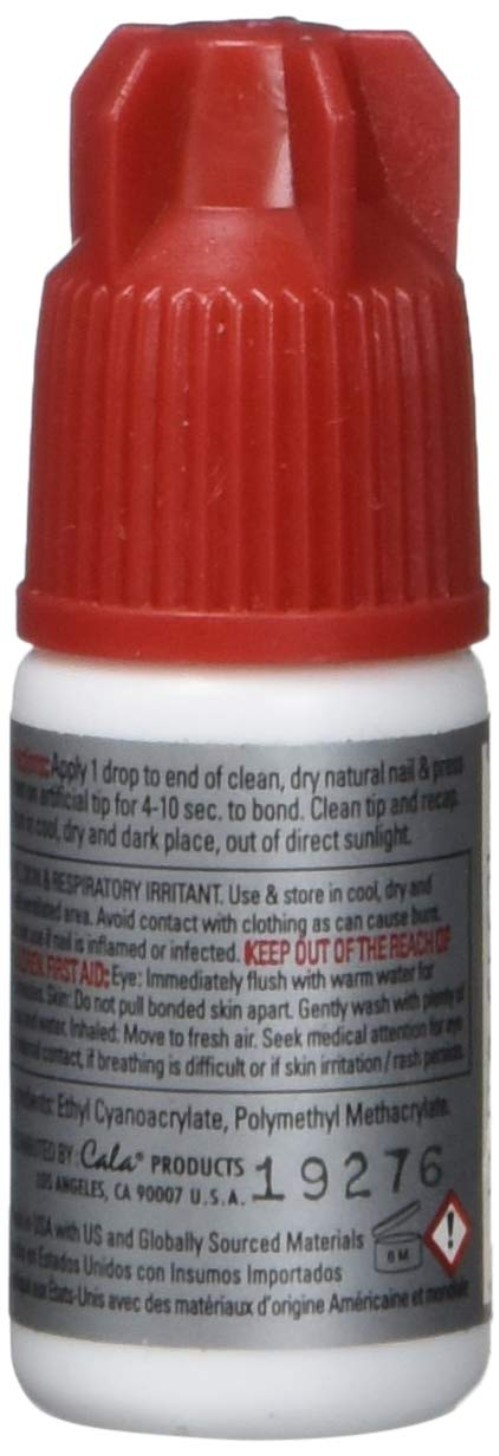 12-Pack Super Nail Gel Glue 0.10 oz – Clear, Long-Lasting Hold for Nails
