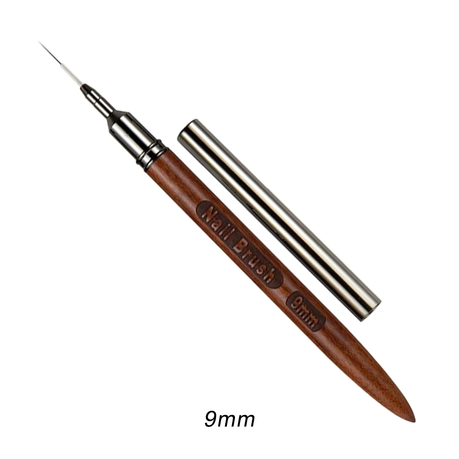 Wooden Nail Art Liner Brushes for Fine Detail Nail Design Painting