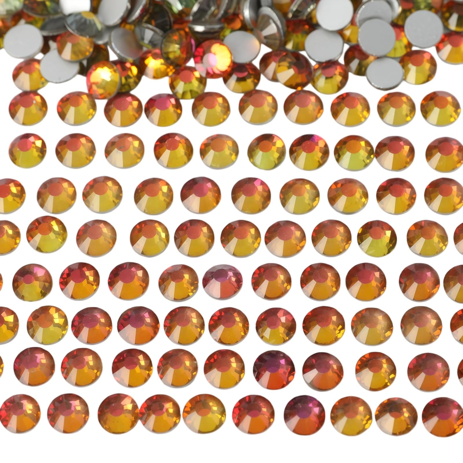 Diamonland Flatback Glass Crystal Rhinestones Rounds Gems for Bedazzling Nail…