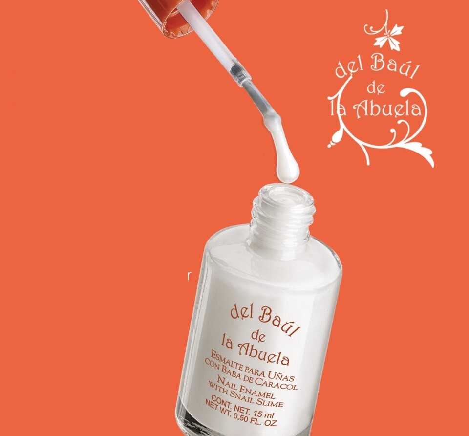 ESMALTE ENDURECEDOR PARA UÑAS CON BABA DE CARACOL FULLER DEL BAUL DE LA ABUELA
