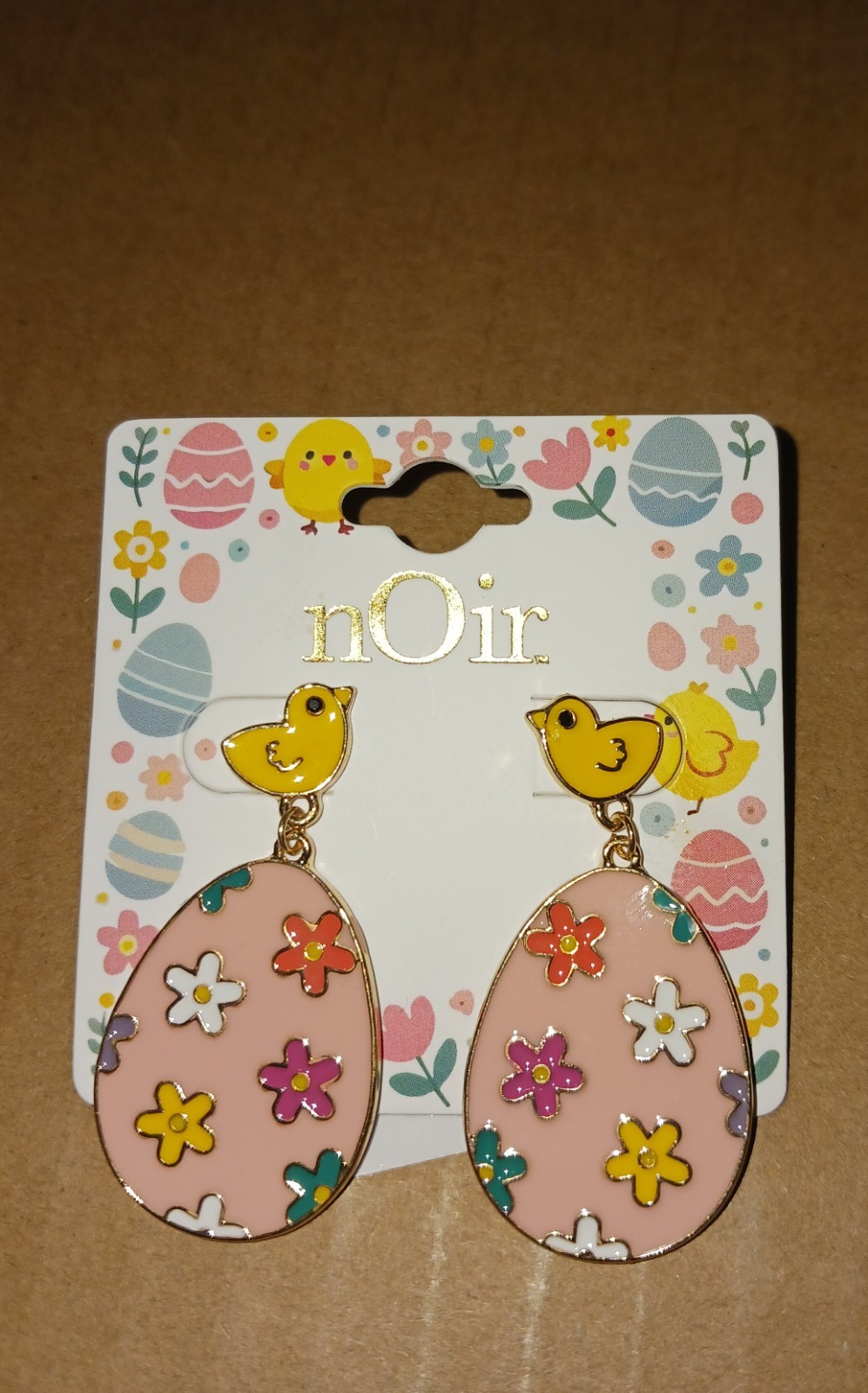 New PEEPS Easter Chick Nails & NOIR Earrings