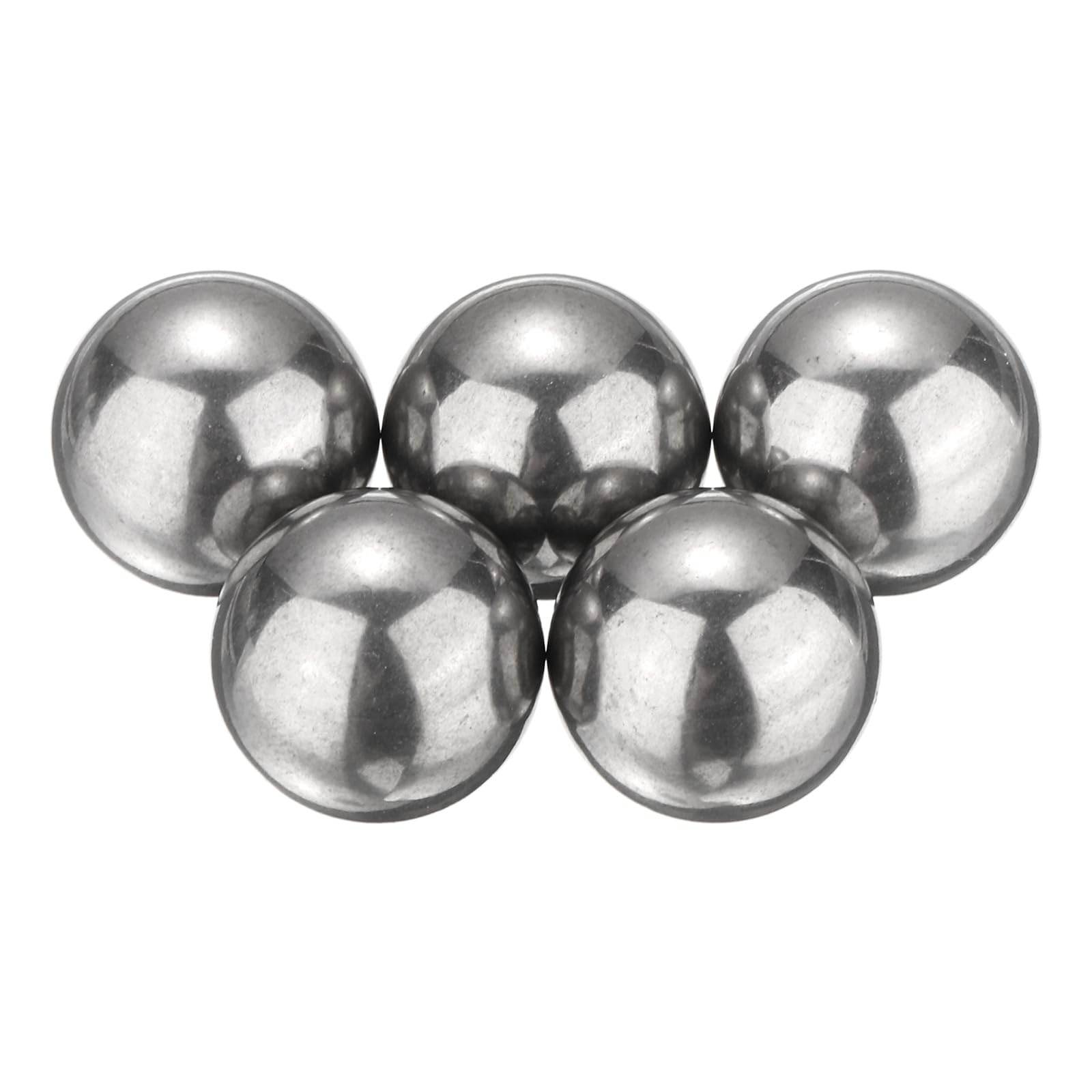 M METERXITY 5-Pack Stainless Steel Bearing Balls, 14mm G100 Metal Precision B…