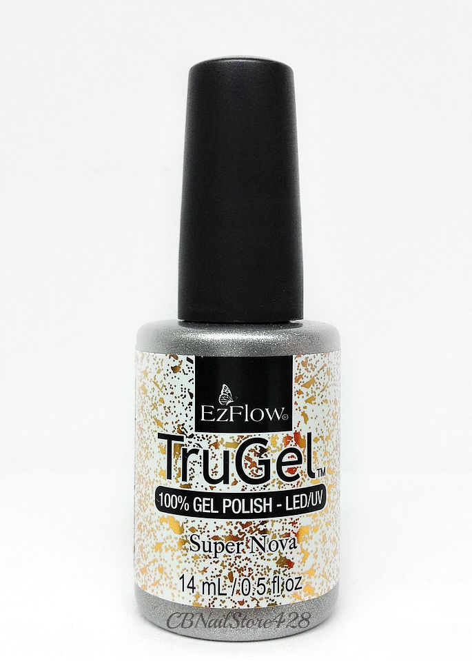 EZFlow TruGel- LED UV Gel Polish- STARDUST DREAMS- All 6 colors 0.5oz/14ml