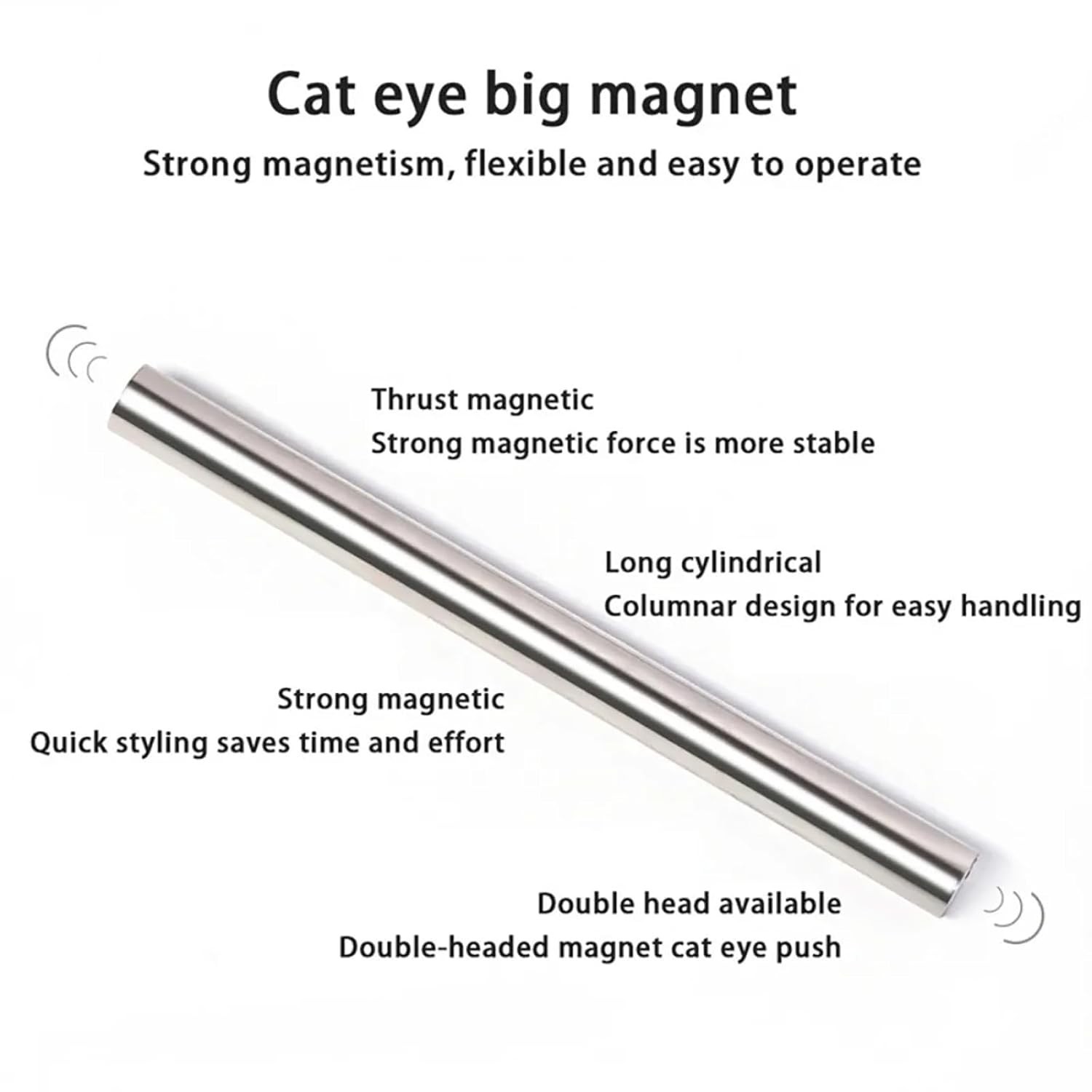 4-Piece Cat Eye Nail Magnet Set – Create Stunning Nail Art Designs Effortlessly