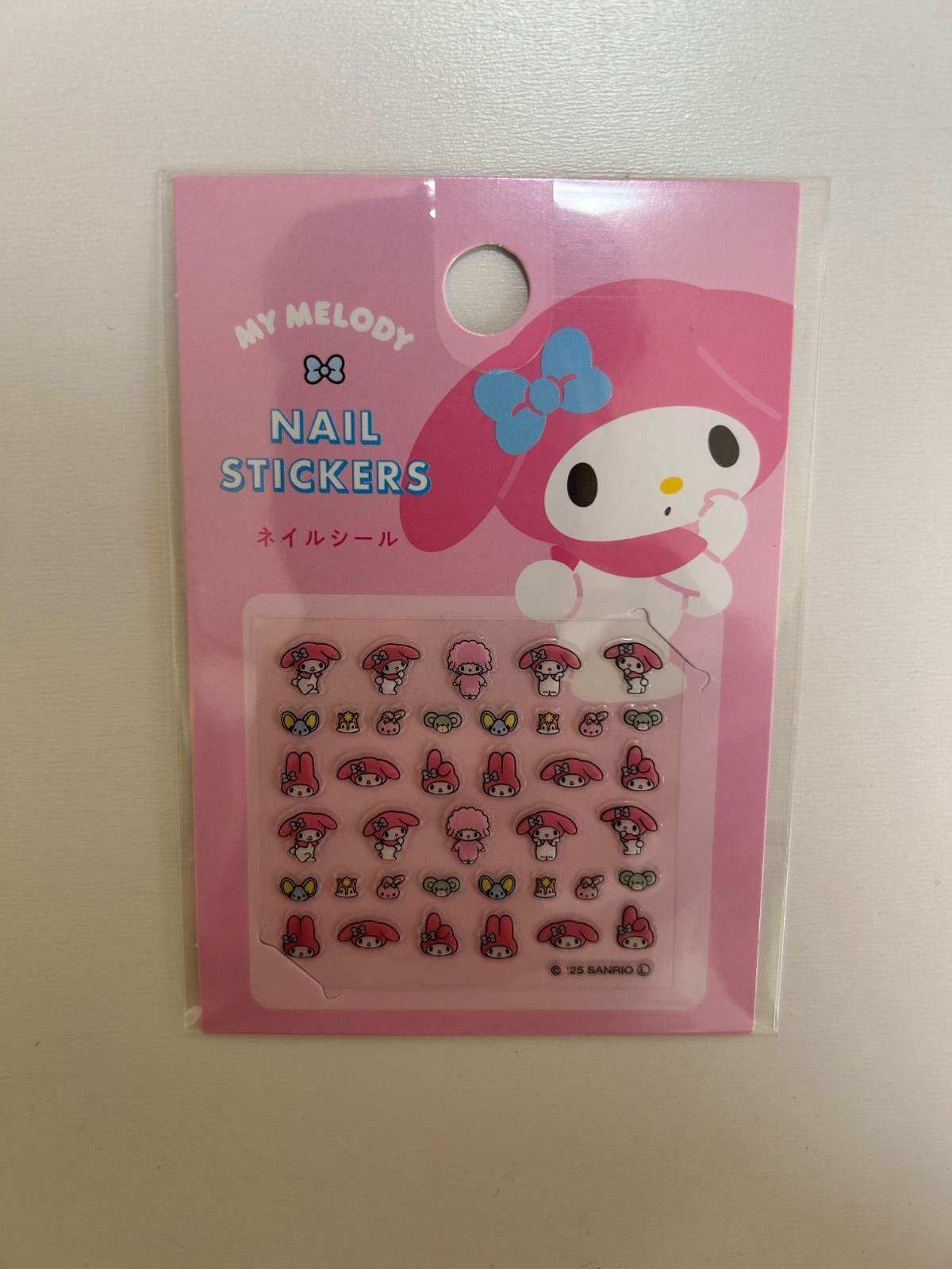 Sanrio Vinyl Sticker Set 6 Sheets Hello Kitty Kuromi My Melody Japan New